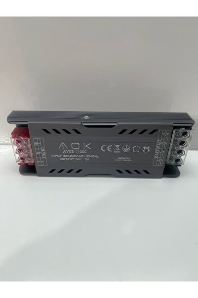 enparlak Ack 24V 5 Amper 120 W Slim Led Trafosu AY02-11000