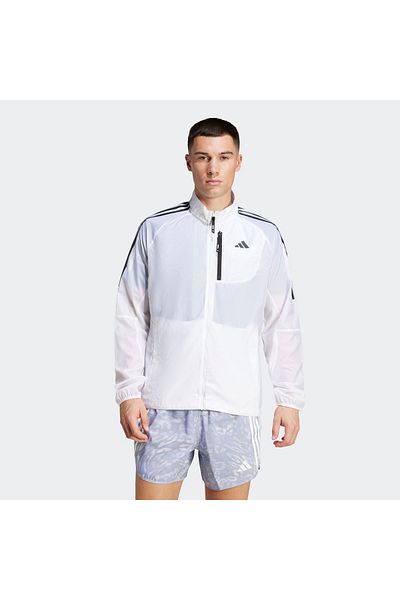 adidas Own the Run Men's White Jacket (Jd7760)