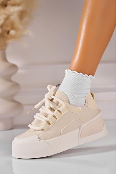 Joana Adida i de dam Piele Ecologica Bej Kayani