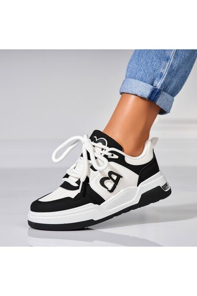 Joana Adidas σου δίνω μαύρο οικολογικό δέρμα Veida