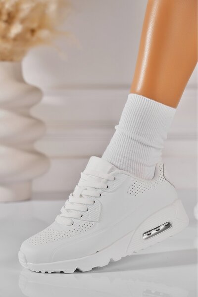 Joana Γυναικεία Adidas Eco Leather Λευκά Nelya