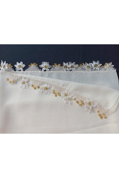 NUMİSTORE İğne oyası kırem renk namaz örtüsü