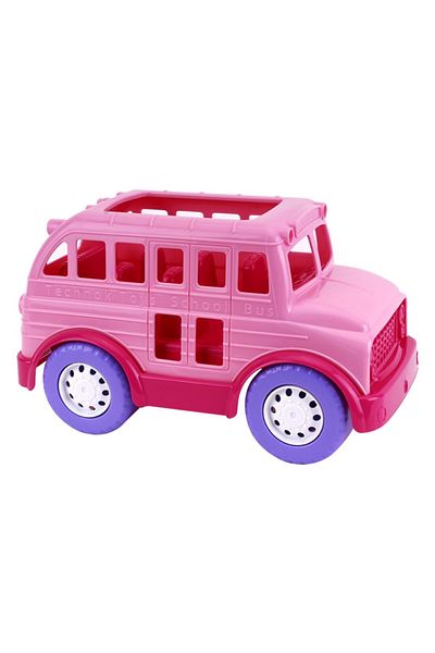 TechNokta Toy school bus, Technok, pink
