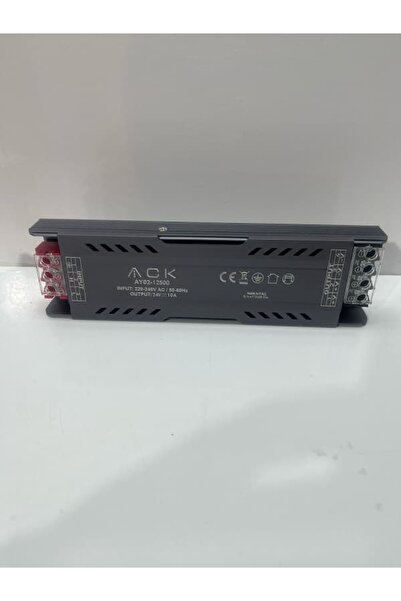 enparlak Ack 24V 10 Amper 250 W Slim Led Trafosu AY02-12500