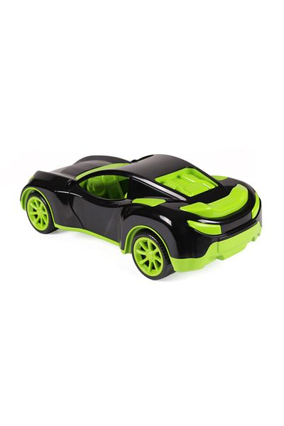 TechNokta TechnoK sports car, (6139), black with green