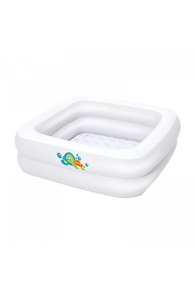 BESTWAY BestWay inflatable swimming pool, square, white, 86 x 25 cm