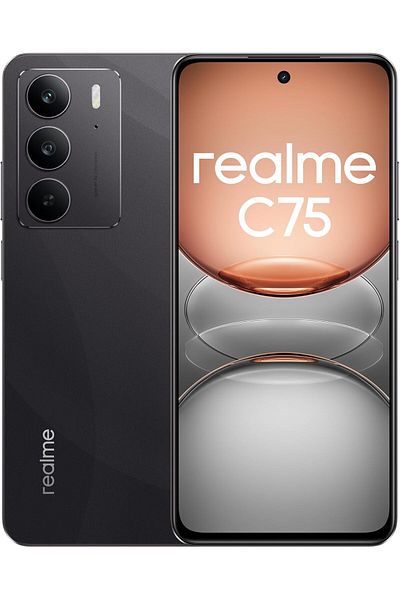 realme ريلمي C75 8+256 جيجا بايت ستورم بلاك -