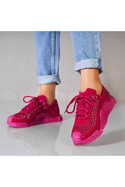 Joana Adida i dam Piele Ecologica Intoarsa Fucsia Salesi