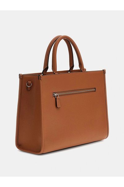 Guess Dámska hnedá kabelka Nastra 2 Comp Tote Hwbg9637220-car