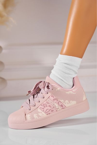 Joana Women's Sneakers Eco-leather Pink Anezka
