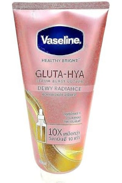 Vaseline Healthy Bright Gluta-Hya Serum Burst Lotion Dewy Radiance, 330 ml, Pack Of 1