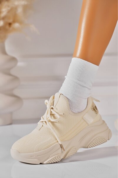 Joana Adida i de dam Textil Bej Vonnie