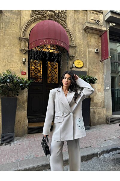 Joana Γυναικεία γκρι κοστούμια Naomi