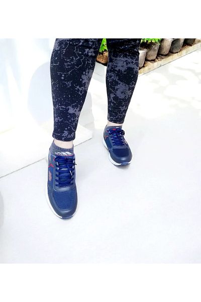 Sonimix Soft Sole Lace-Up Sneaker Sports Walking Shoes