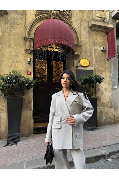 Joana Γυναικεία γκρι κοστούμια Naomi