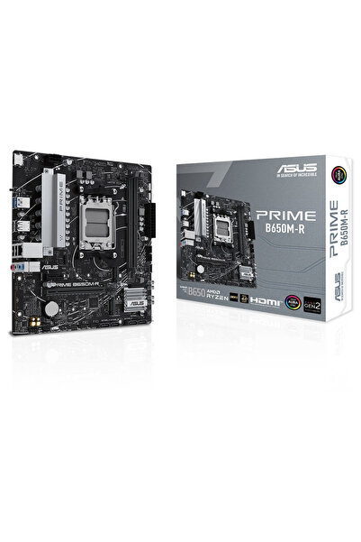 ASUS PRIME B650M-R, 2XDDR5, 2X M.2, HDMI, AM5 SOKET ANAKART