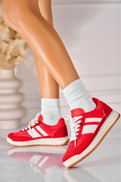 Joana Women's Adidas Eco Leather Red Kinzi