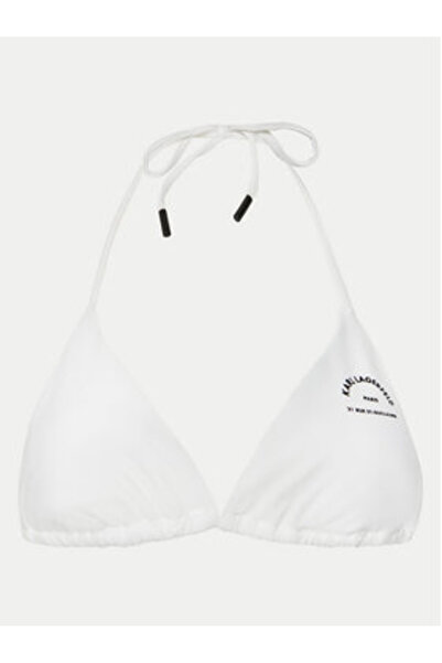 Karl Lagerfeld women's bikini top A1W46098 white