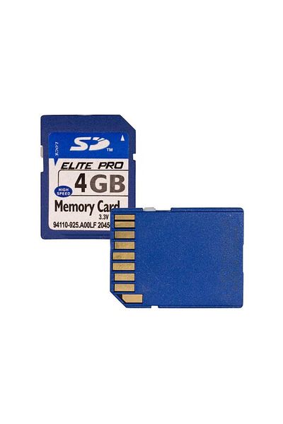 L'eDoren 4 Gb Sd Memory Card Elite Pro