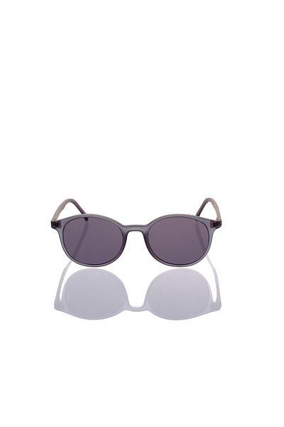 AR COLLECTİON Ar Collection Unisex Bone Polarized Sunglasses Ar925 C5 Matte Gray