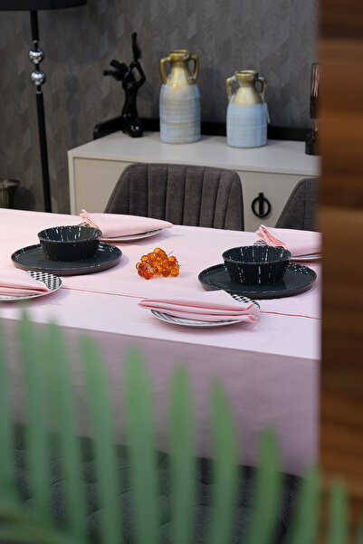 sevilya Dream Fabric Napkin Models Stain-Proof Fabric Napkin Dowry Set (Pack of 6)