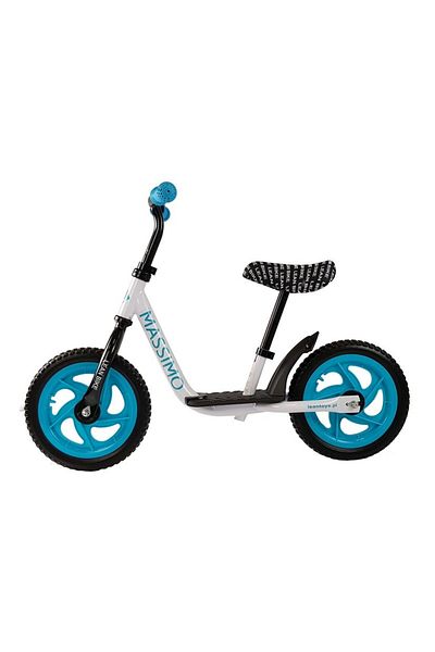 Dolu Malipen Massimo balance bike, white with blue
