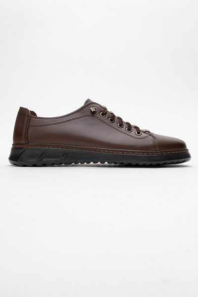 maximoda Genuine Leather, Laceless, Elastic, Easy to Wear, Lightweight, Inner Outer Leather Men's Shoes