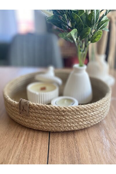 AEKI Design&Art Decorative Multi-Purpose Organizer Wicker Basket(24X5) - Home Decoration - Wicker Basket