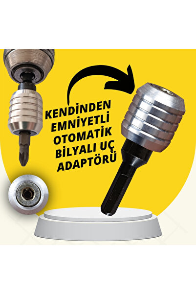 pratikmen Kendinden Emniyetli Otomatik Bilyalı Uç Adaptörü