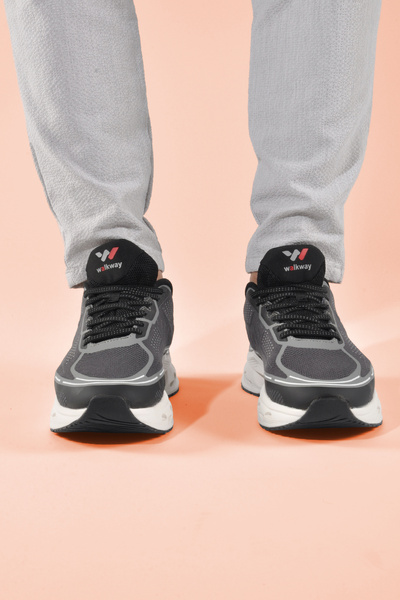 WALKWAY Чоловічі кросівки з піни з ефектом пам'яті, копчена сітка, Novi M