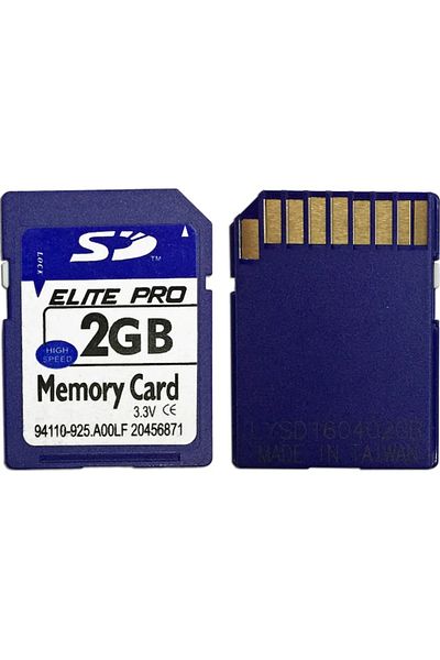 L'eDoren Memory Card 2 Gb Sd Card Elite Pro (Open Package)