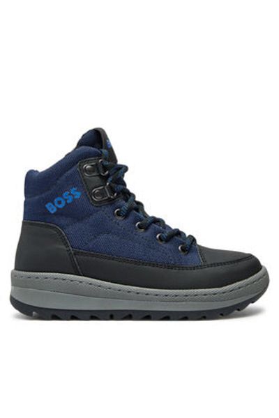 BOSS pantofi băieți J51318 albastru
