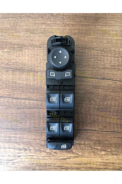 MAİS FLUENCE-MEGANE III (2009-2016) SOL CAM AÇMA DÜĞMESİ (AYNA AYARLI, MERKEZ...