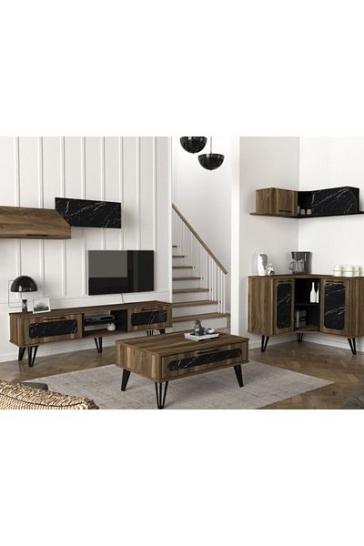 SAHABA Lampert TV table, coffee table and coffee corner set