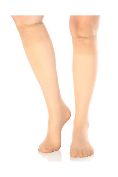 Desimo 6-piece Matte 15 Denier Skin-57 Color Knee High Women's Socks