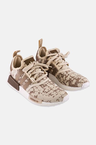 adidas Women Nmd R1 Lace Up Running Shoes, Beige