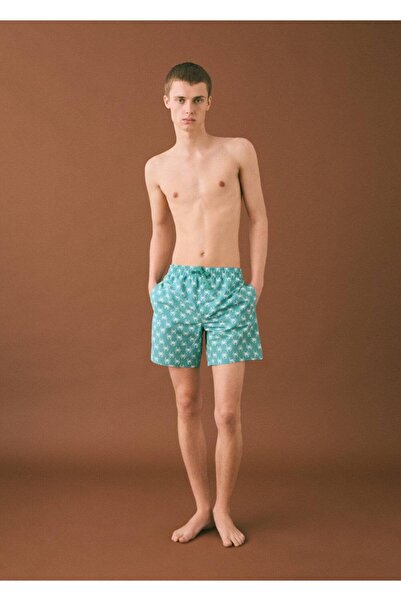 Mango Teen Μαγιό με σχέδιο καβουριού