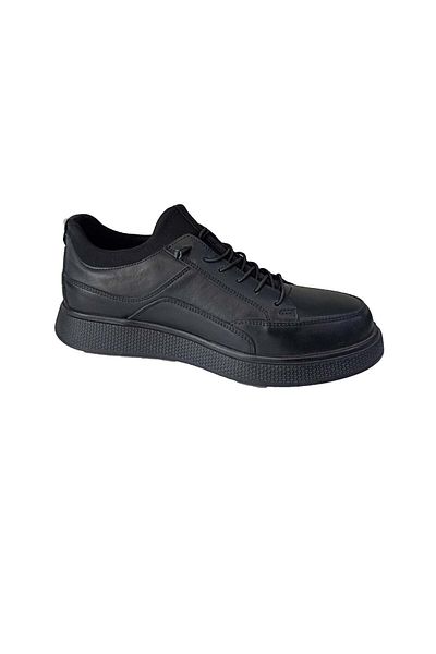 GRAND Men's Ruh Trainers - Genuine Leather Dropland Casual Shoes - Comfortable