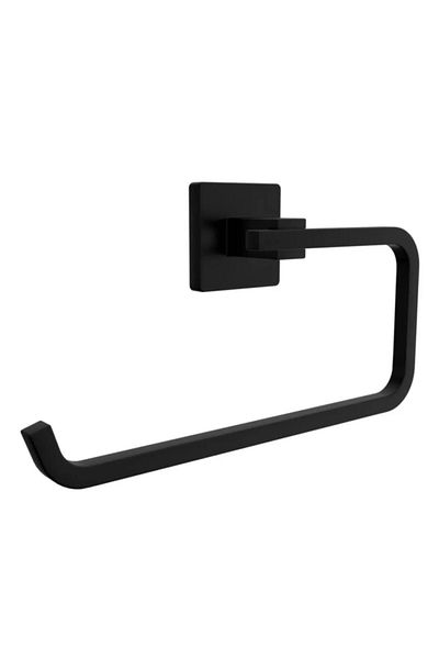 Zethome Dark Series Black Stainless Wall Mounted Bathroom Kitchen Solo Outdoor Paper Towel Holder