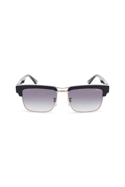 Police Origin 62 Man Square Sunglass Shiny Gold_Gray Gradianat 55-17-145