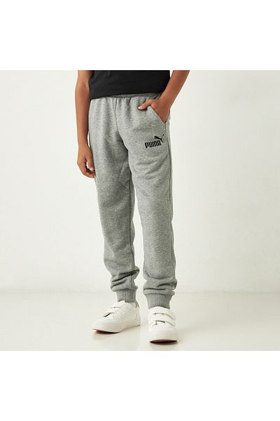 Puma Printed Joggers with Pockets and Elasticated Waistband