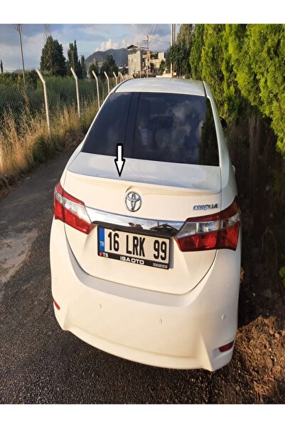 oto Toyota Corolla Bagaj Spoiler 2015 - 2019