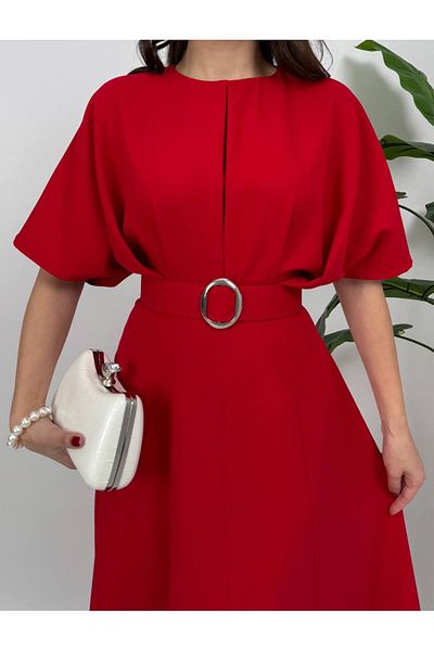 Zoe Zoe Belt Detailed Dress