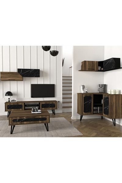 SAHABA Lampert TV table, coffee table and coffee corner set