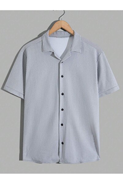 YNGMENCLASS Non-Sweating Textured Men's Pants Shirt Suit