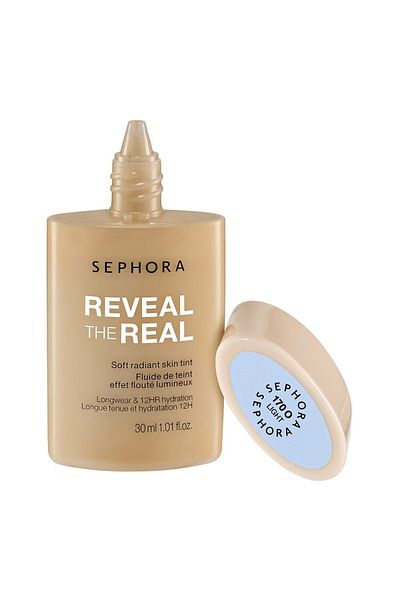 SEPHORA COLLECTION Reveal The Real 12HR Soft Radiant Skin Tint Lightweight, Buildable Coverage Foundation 170 O 30ML