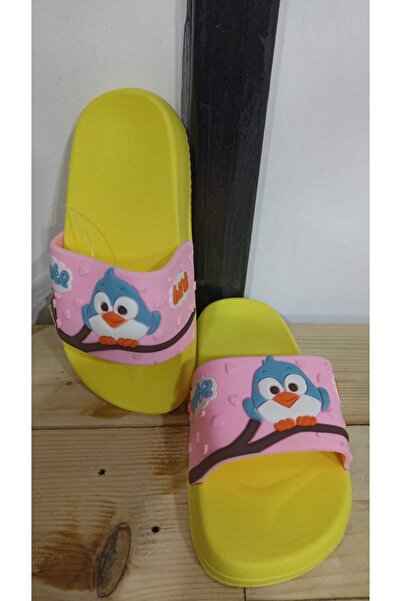 GEZER KUŞ FİGÜRLÜ RAHAT ENJEKSİYON TABAN KIZ ÇOCUK YAZLIK TERLİK