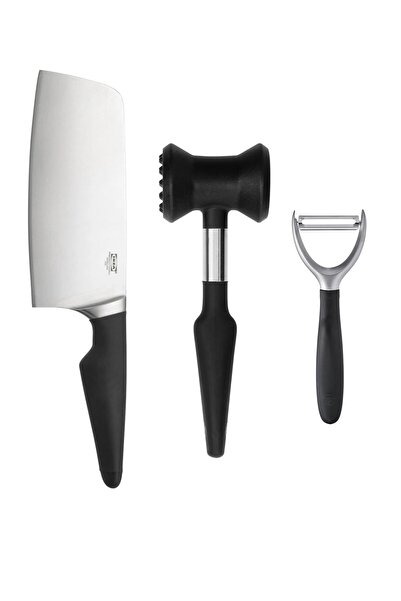 IKEA 3'lü Mutfak Gereçleri Seti İkea Et Tokmağı + Satır + Sapan Soyacak Yemek...