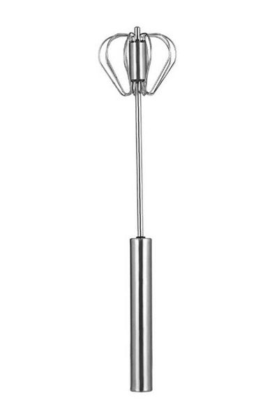 ALMUFARREJ Semi-Automatic Egg Whisk Silver 30.2x65.2x65.2cm