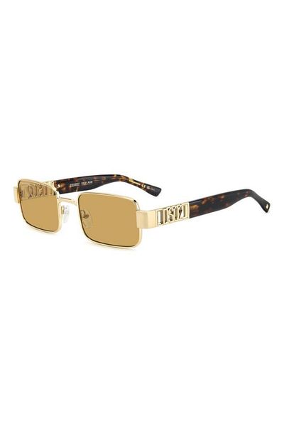 DSquared2 D2 0156/s-j5g‐نظارة شمسية للجنسين باللون الذهبي